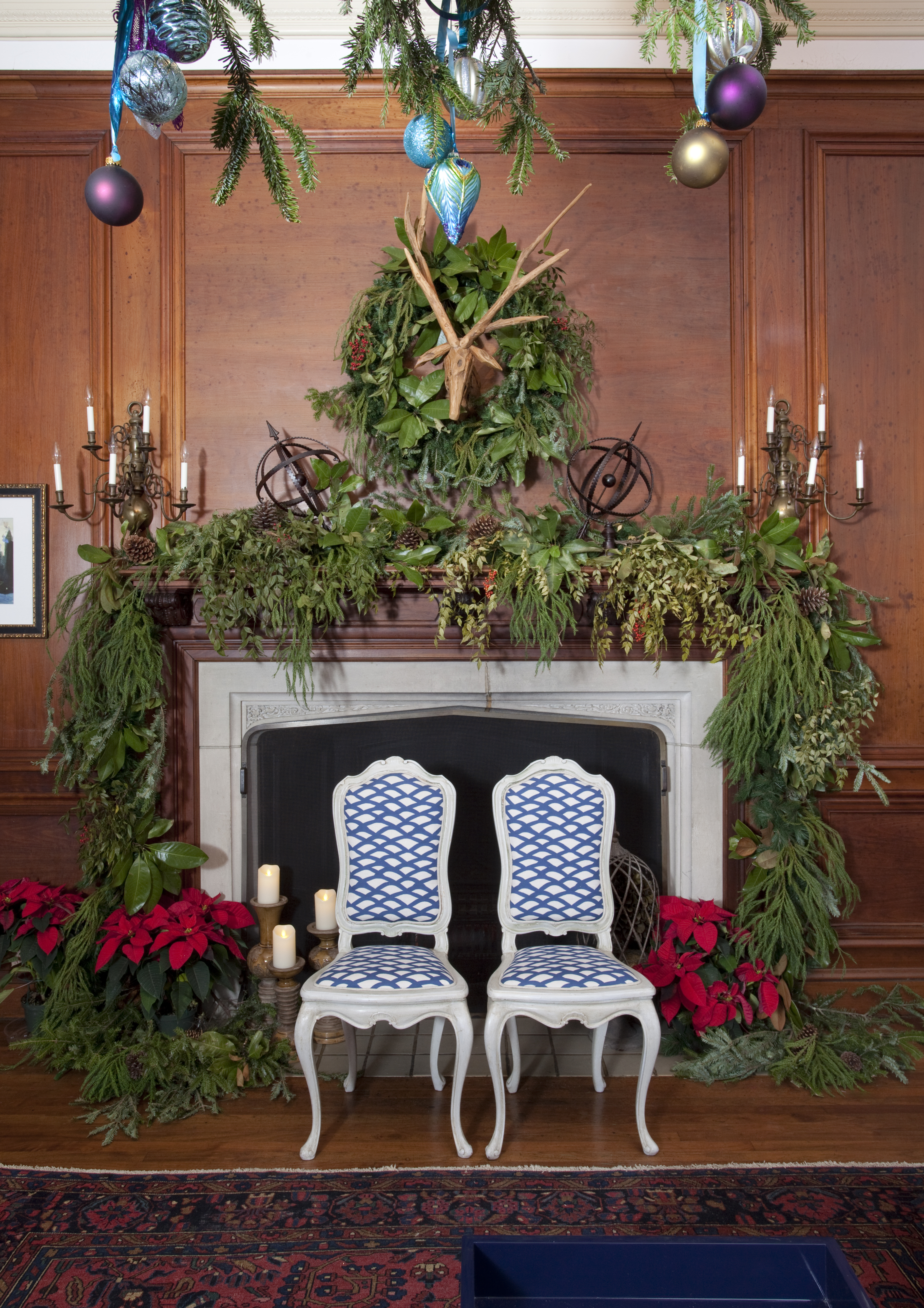 HOLIDAY DECORATING: 5 DESIGN TIPS FOR YOUR MANTEL-Rooms Revamped Interior Design